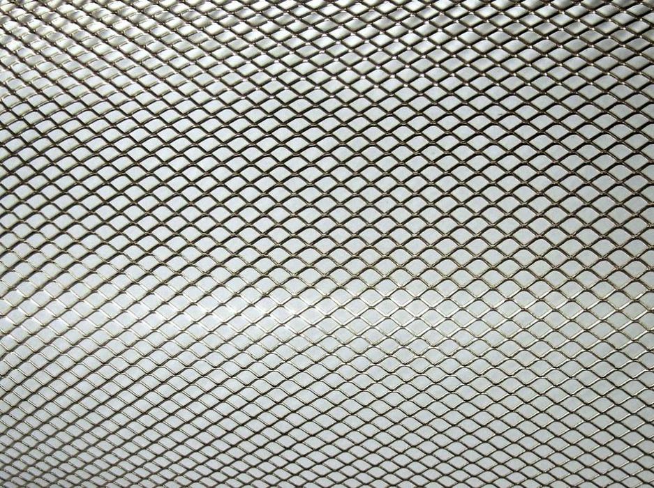 Siatka do dennic aluminiowa cięto-ciągniona pszczelarska 3x4x07mm 42cm