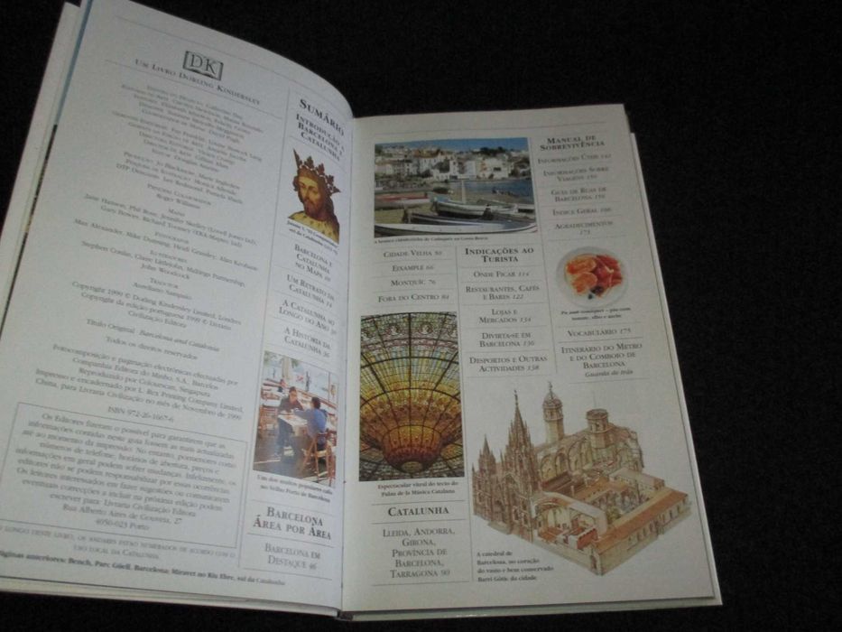 Livro Barcelona e Catalunha Roger Williams Guia American Express