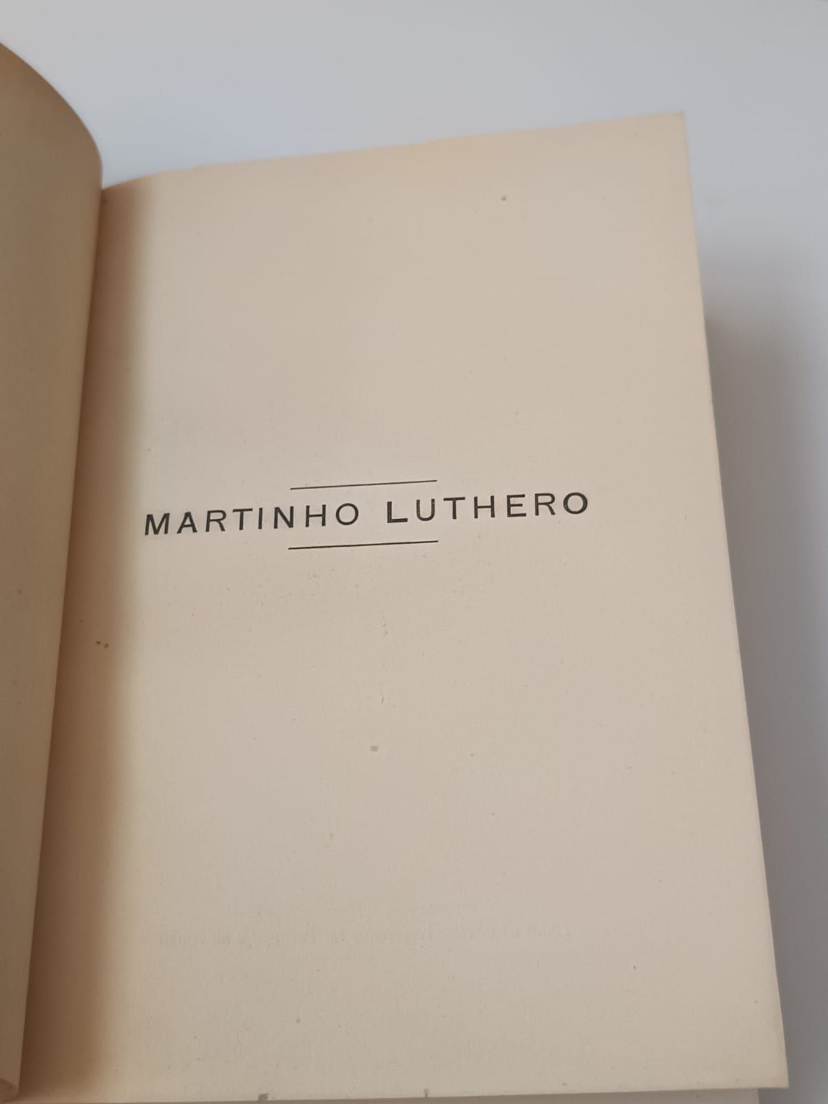 Martinho lutero : simples narração da sua vida (1926)