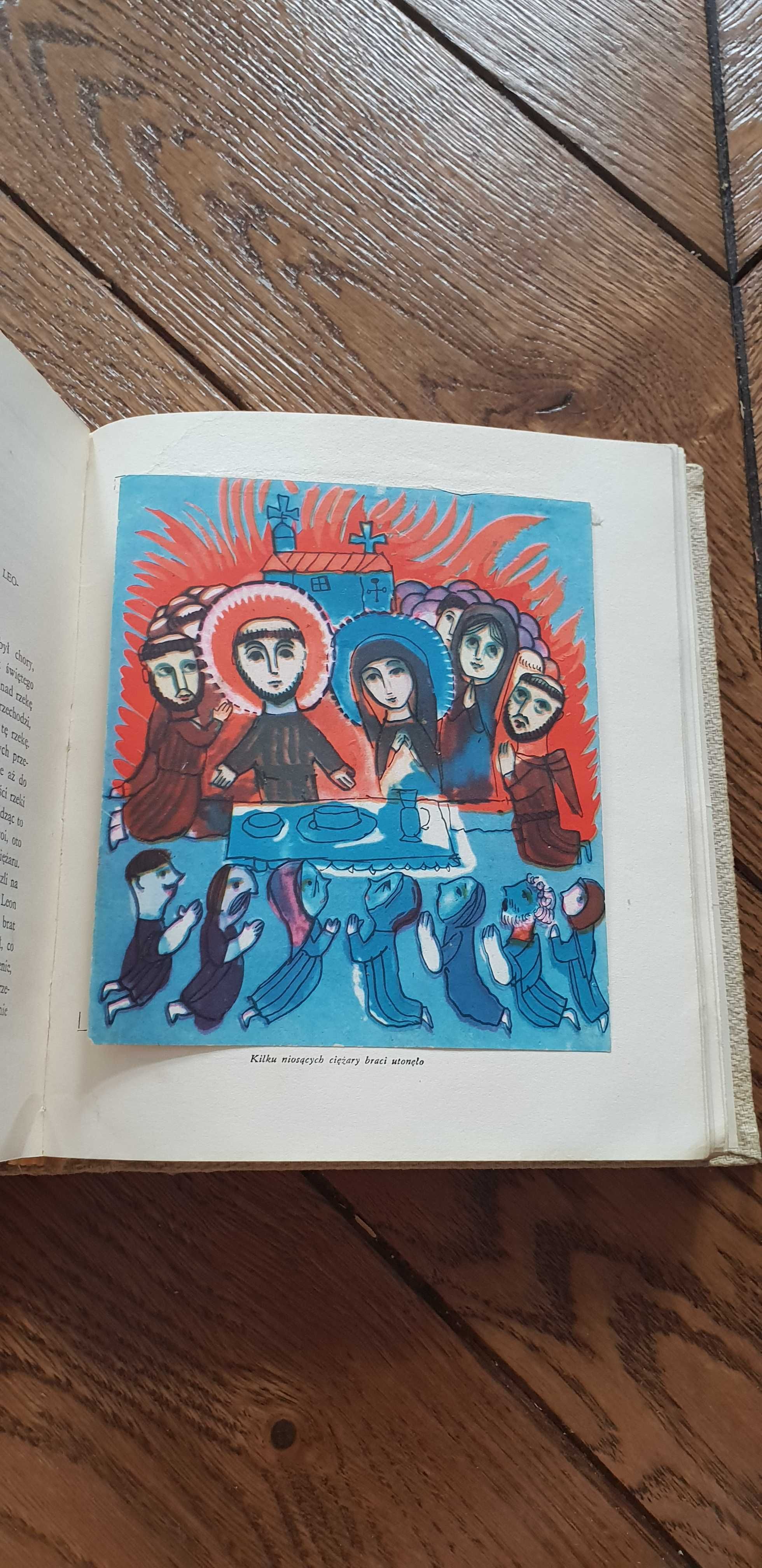 Książka rok 1959 "Kwiatki św. Franciszka z Asyżu" Leopold Staff