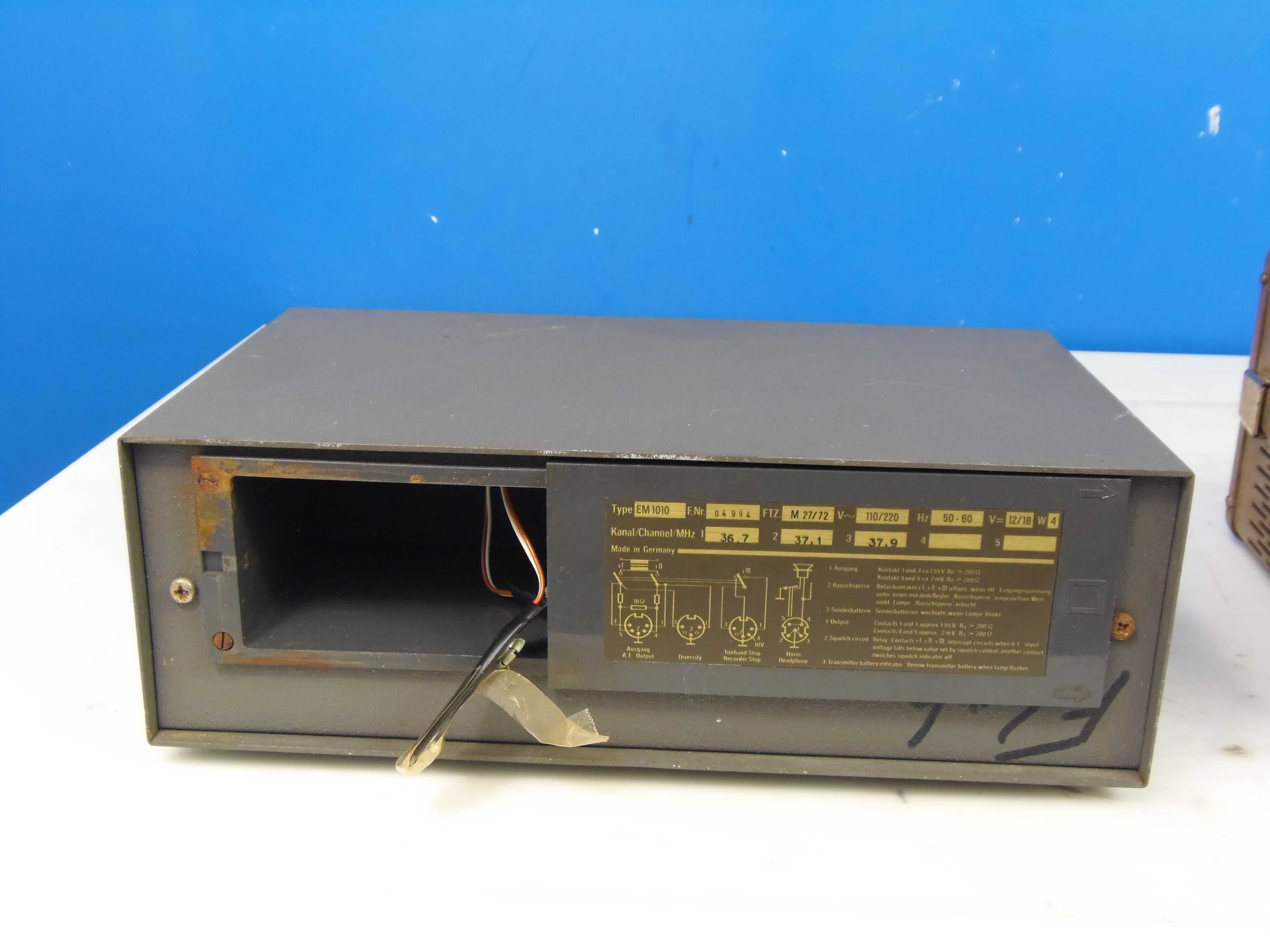 Sennheiser mikroport em 1010 Grundig cn830