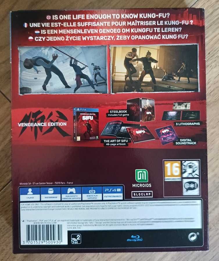 SIFU The Vengeance Edition PL // JAK NOWA // OKAZJA // PS4 // PS5 //
