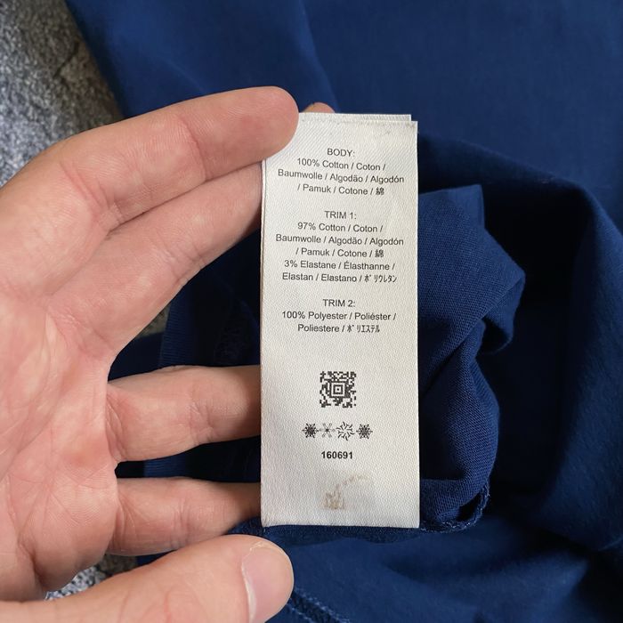 Футболка fred perry з лампасами темно синього кольору, фредак casuals