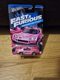 Hot wheels Honda S2000 pink Fast & Furious HNR88