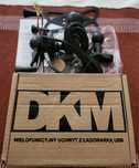 Motocyklowy uchwyt DKM X na telefon usb,  on/off Wawa