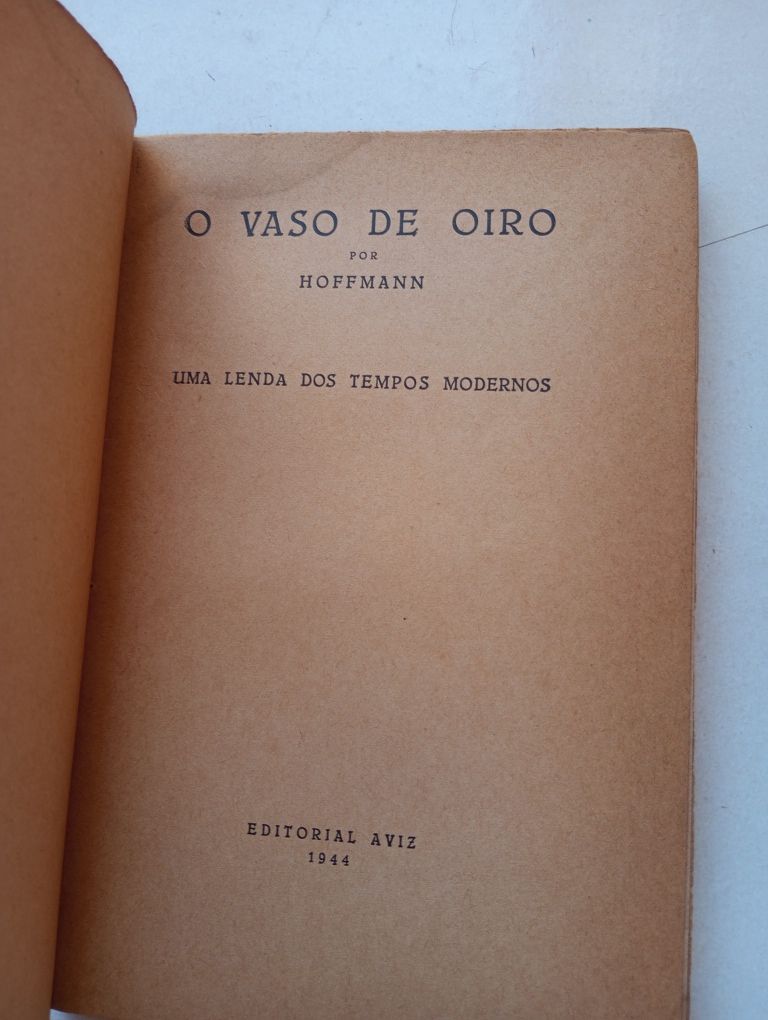 Hofmann - O vaso de oiro