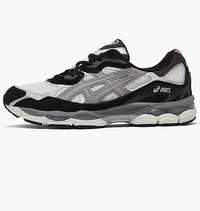 asics gel-nyc running shoes white/black