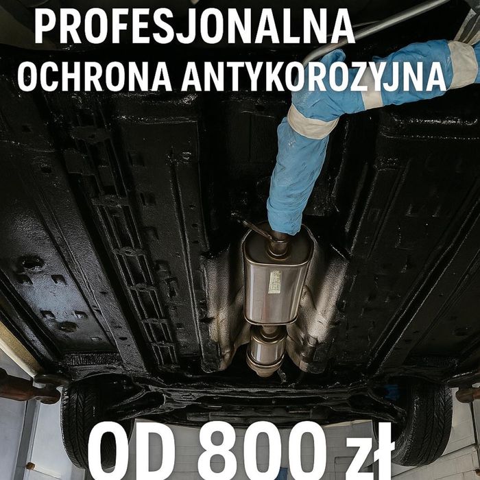 800zł Konserwacja podwozia , zabezpieczenia antykorozyjne