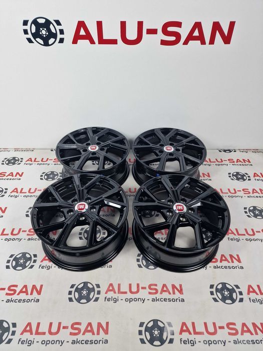 NOWE alufelgi FIAT 16" 5x108 Scudo Ulysse Doblo - Czarne