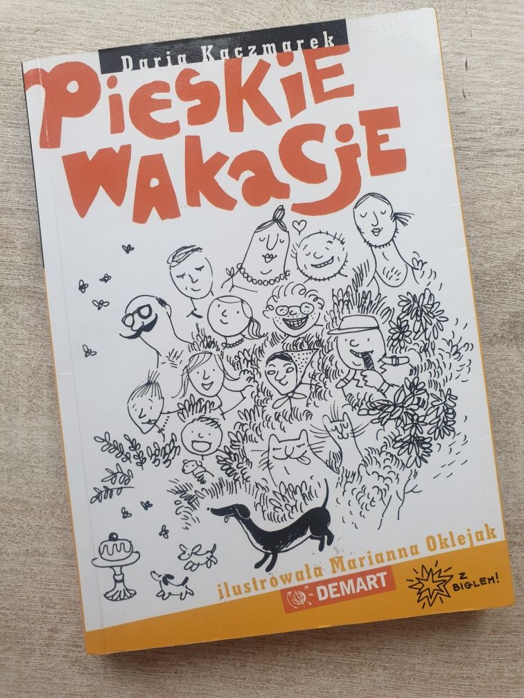 Ksiazka Pieskie wakacje! Daria Kaczmarek! Jak nowa!