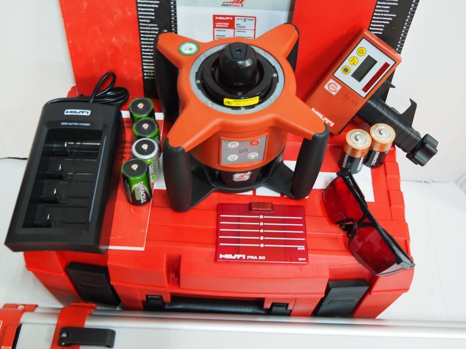 Niwelator obrotowy Hilti Pri 2 laser statyw walizka PR 30,300,35 Pre