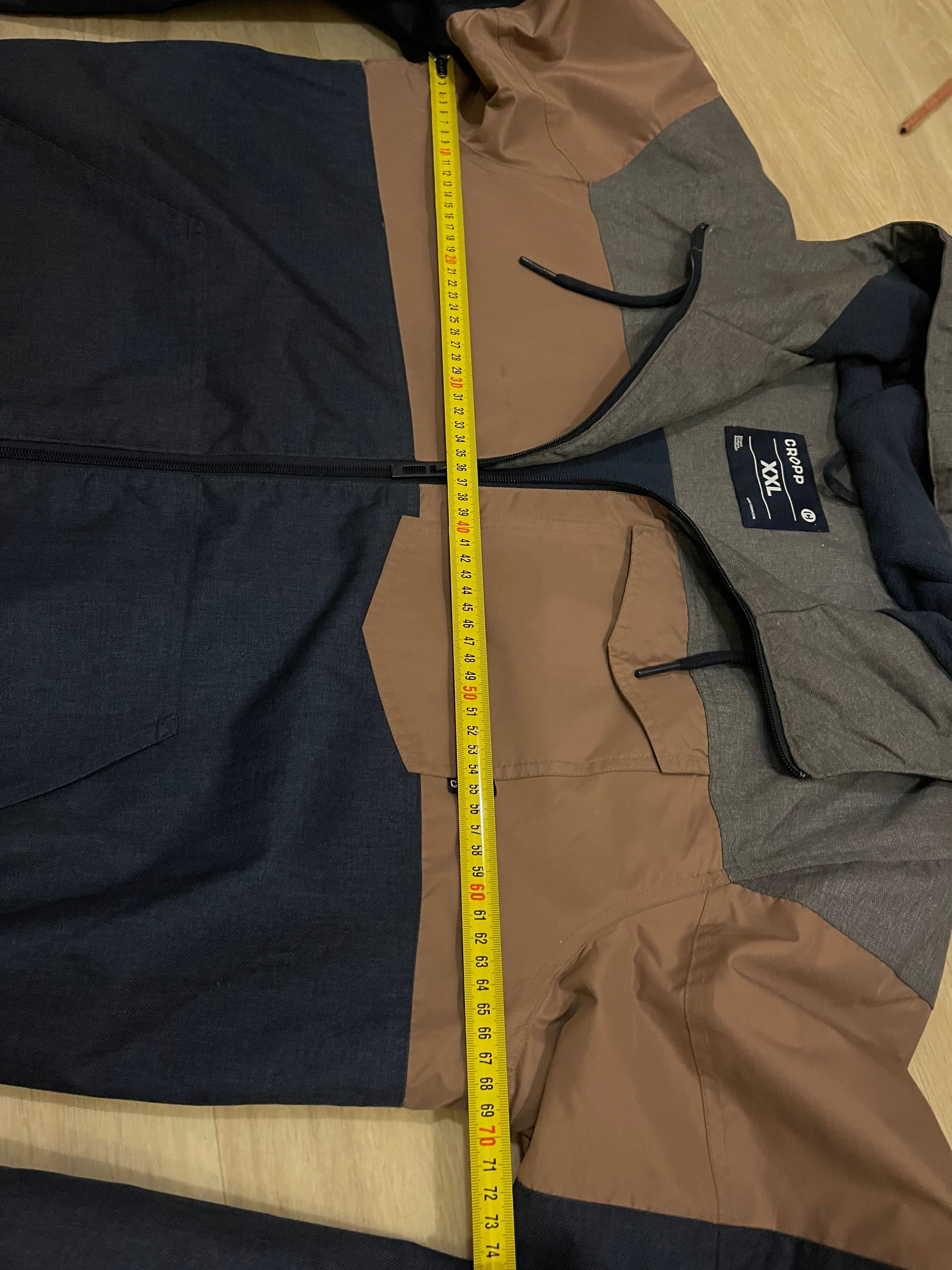 Cropp куртка мужская теплая на флисе утеплитель XXL весенняя осенняя