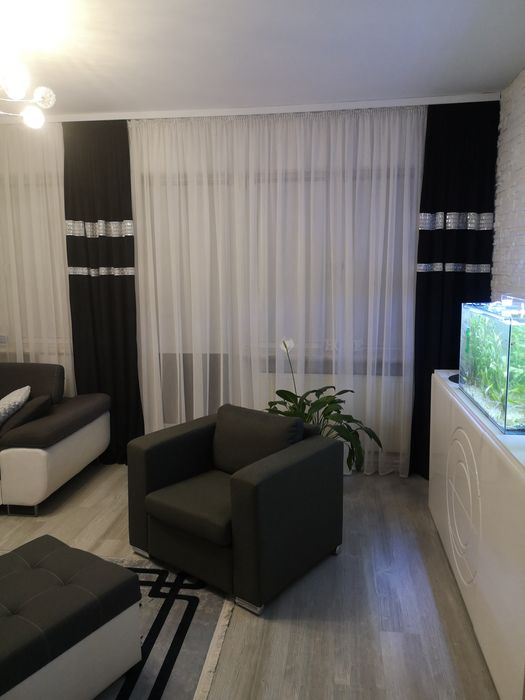 Zasłony welvet czarne aksamit grube cyrkonie glamour 140/270  2szt.