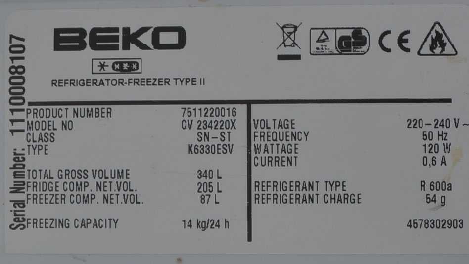 Lodówka Beko 180cm inox. No frost Gwarancja Wyświetlacz Serwis AGD