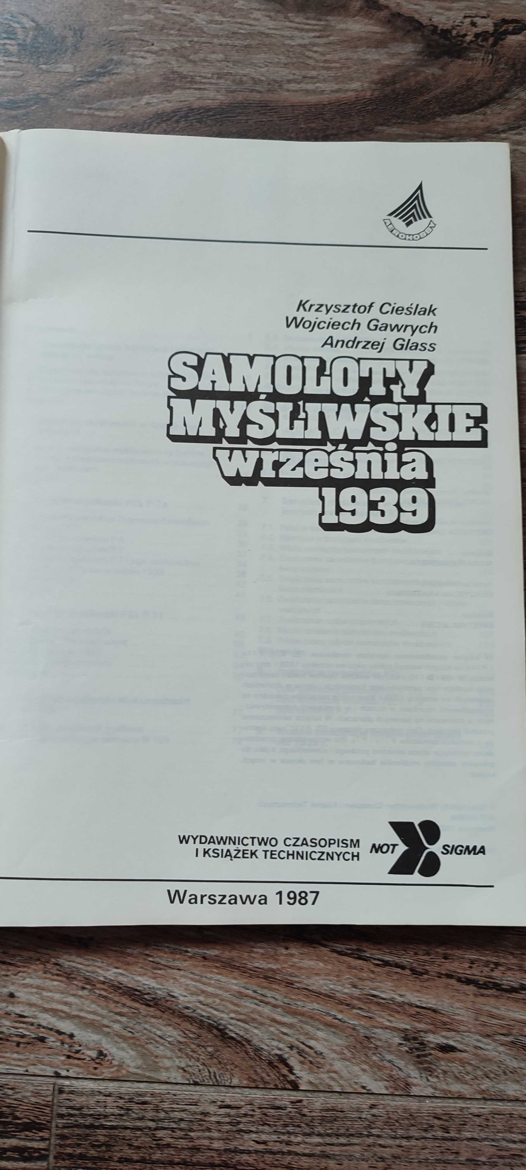 Samoloty myśliwskie września 1939