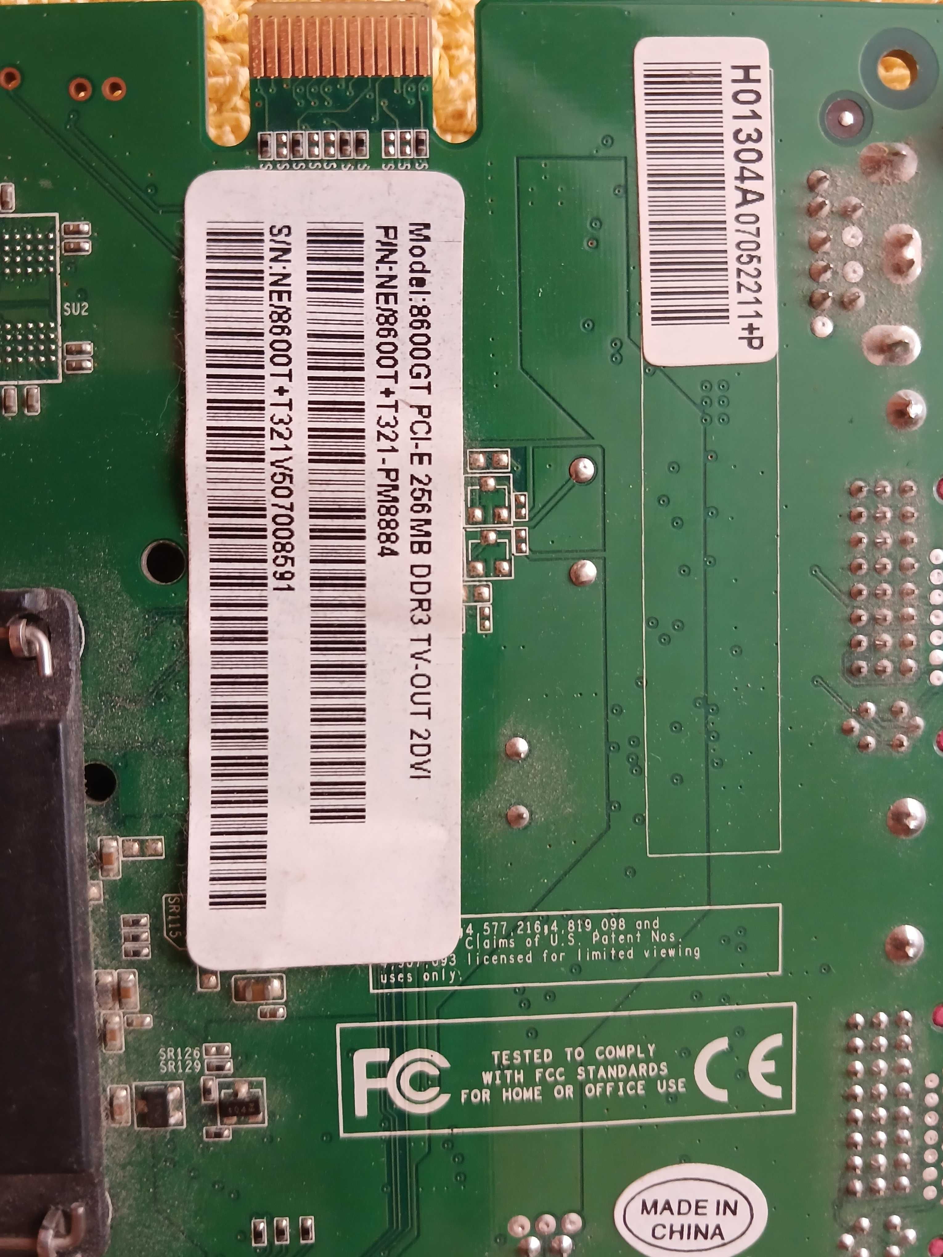 Відеокарта 256MB GeForce 8600GT DDR3