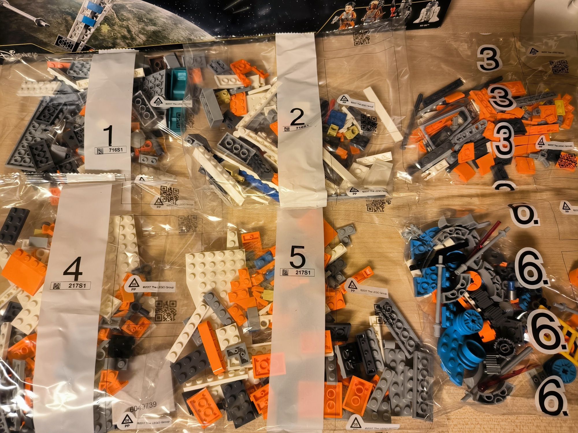 Без фігурок новий Lego 75273 Poe Dameron's X-wing Fighter Винищувач Х