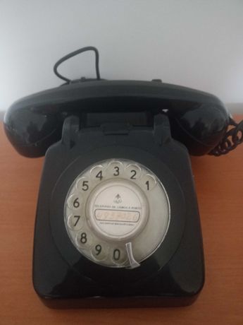 Telefone antigo dos TLP anos 80 a funcionar