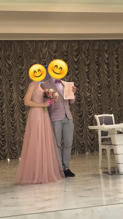 Платье вечернее (свадебное)