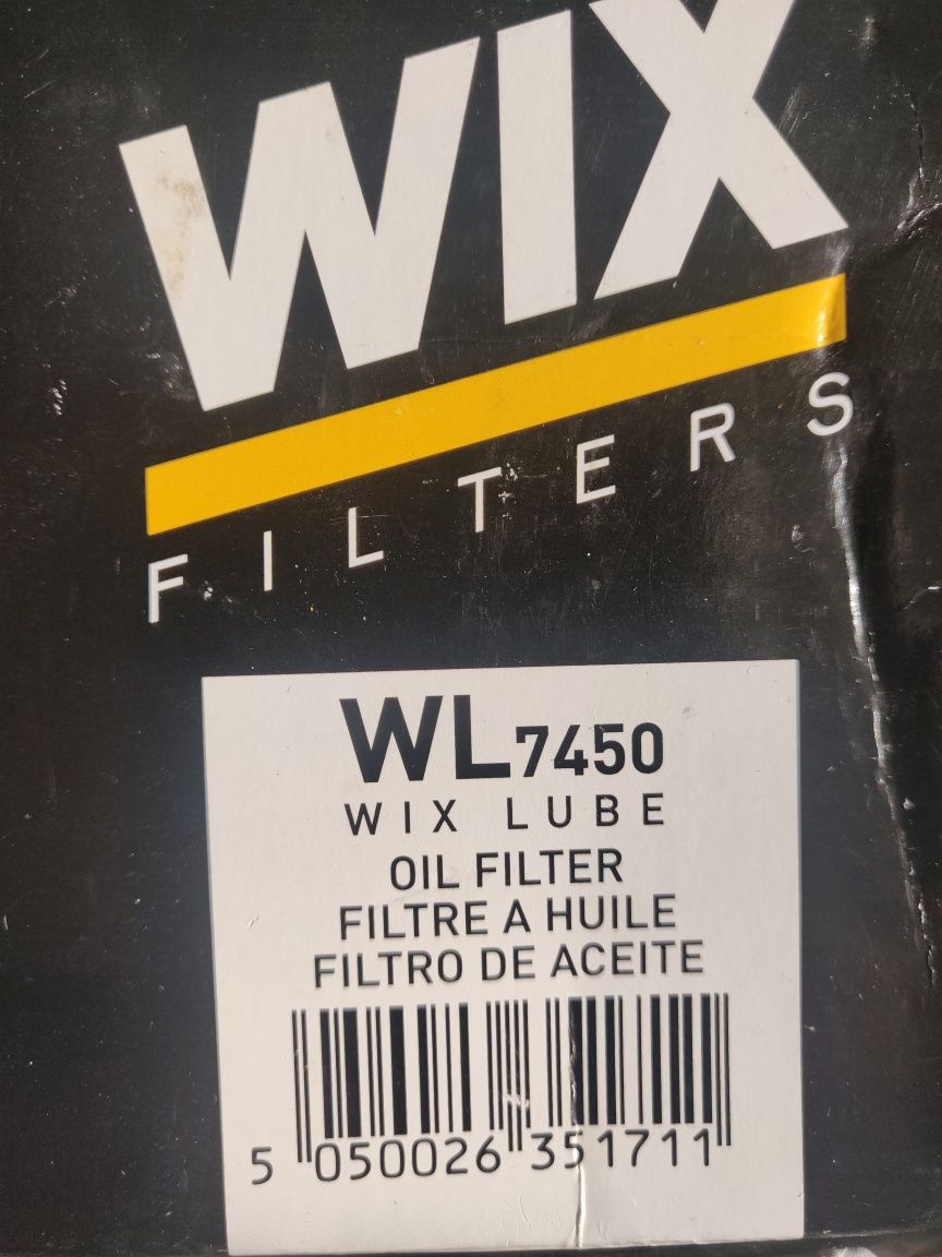 Масляний фільтр WIX FILTERS WL7450