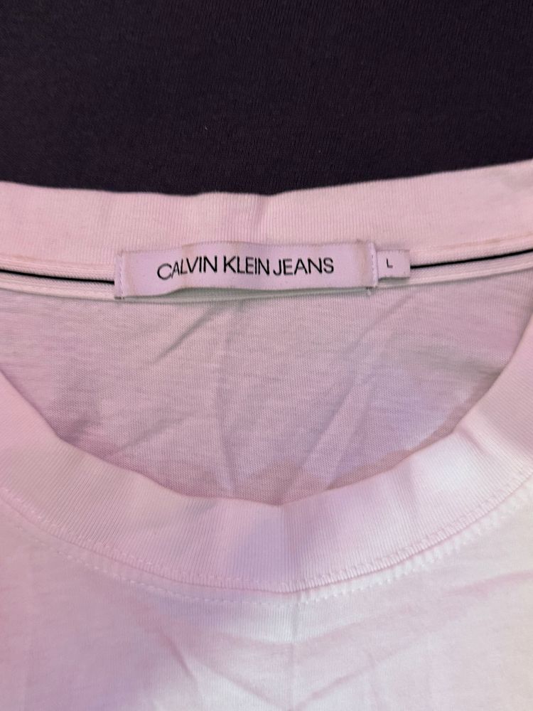 Koszulka calvin klein biała