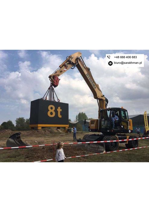 profesjonalny wynajem koparki HYDREMA MX18 G z operatorem