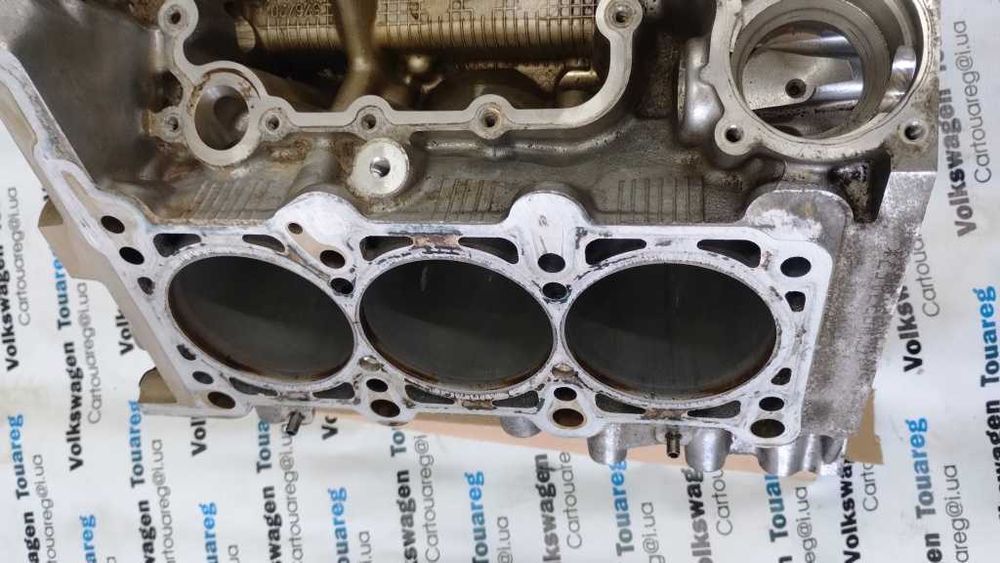Блок циліндрів Audi Q7 3.0Tfsi (4L) 2010-2015р. Блок цилиндров Ауди