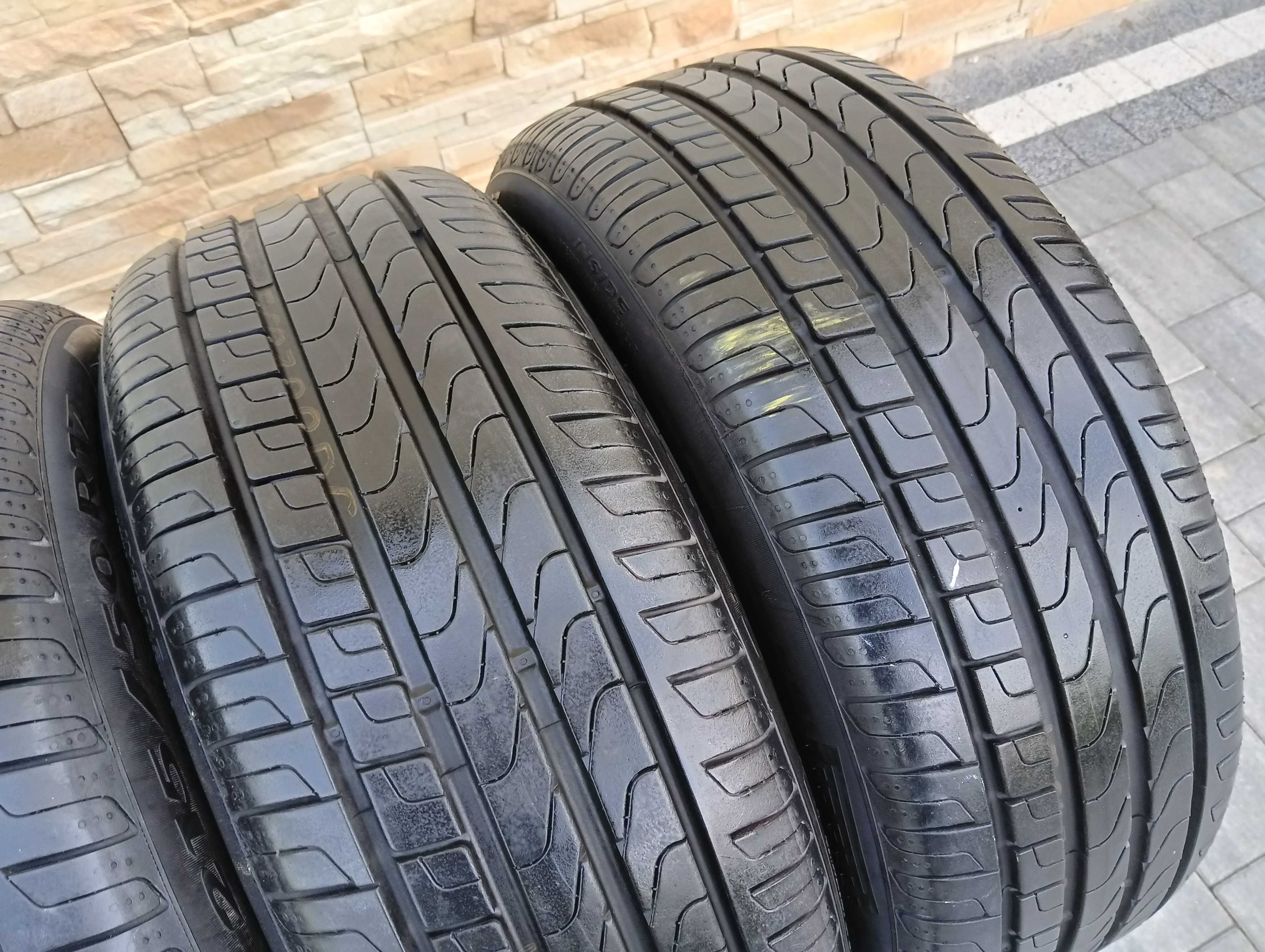 215/50R17   PIRELLI   ,  4 opony letnie  17  jak nowe  -8mm  ,