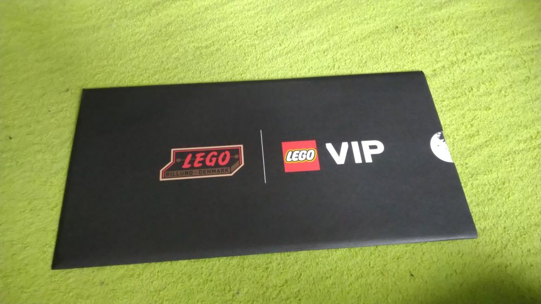 Lego VIP metalowa blaszana tabliczka nowa