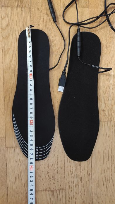 Устілки з підігрівом, стельки с подогревом USB 35-46р