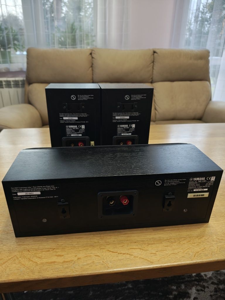 Zestaw kolumn Yamaha NS-P51 2x NS-B51 1x NS-C51 nowe