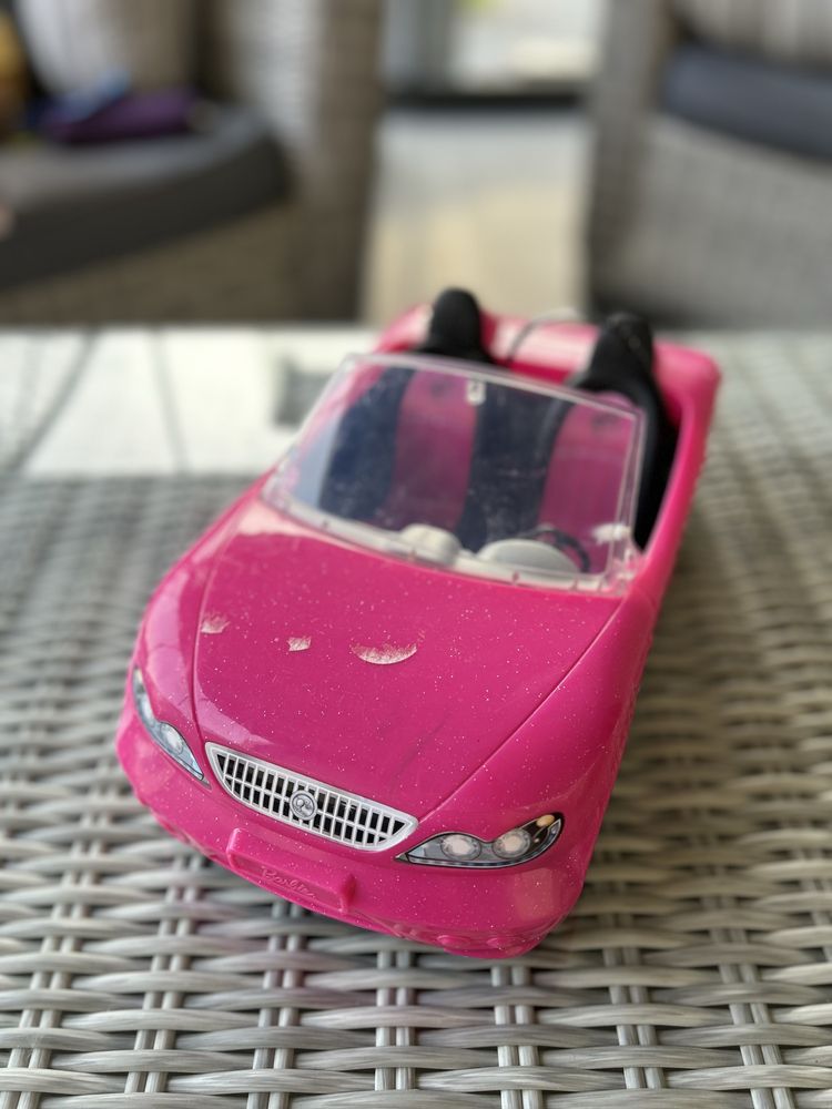 Auto Barbie różowe