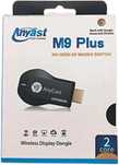 Odbiornik Anycast M9 Plus Dongle, wyświetlacz HDMI WiFi wyświetlacz ob