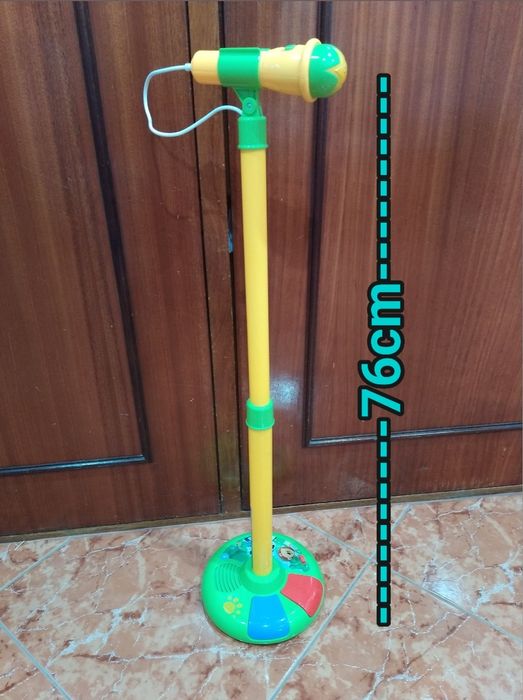 Microfone de brinquedo música casa quarto apartamento vivenda escritór