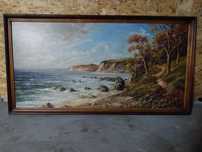 Obraz w ramach 106x56 cm