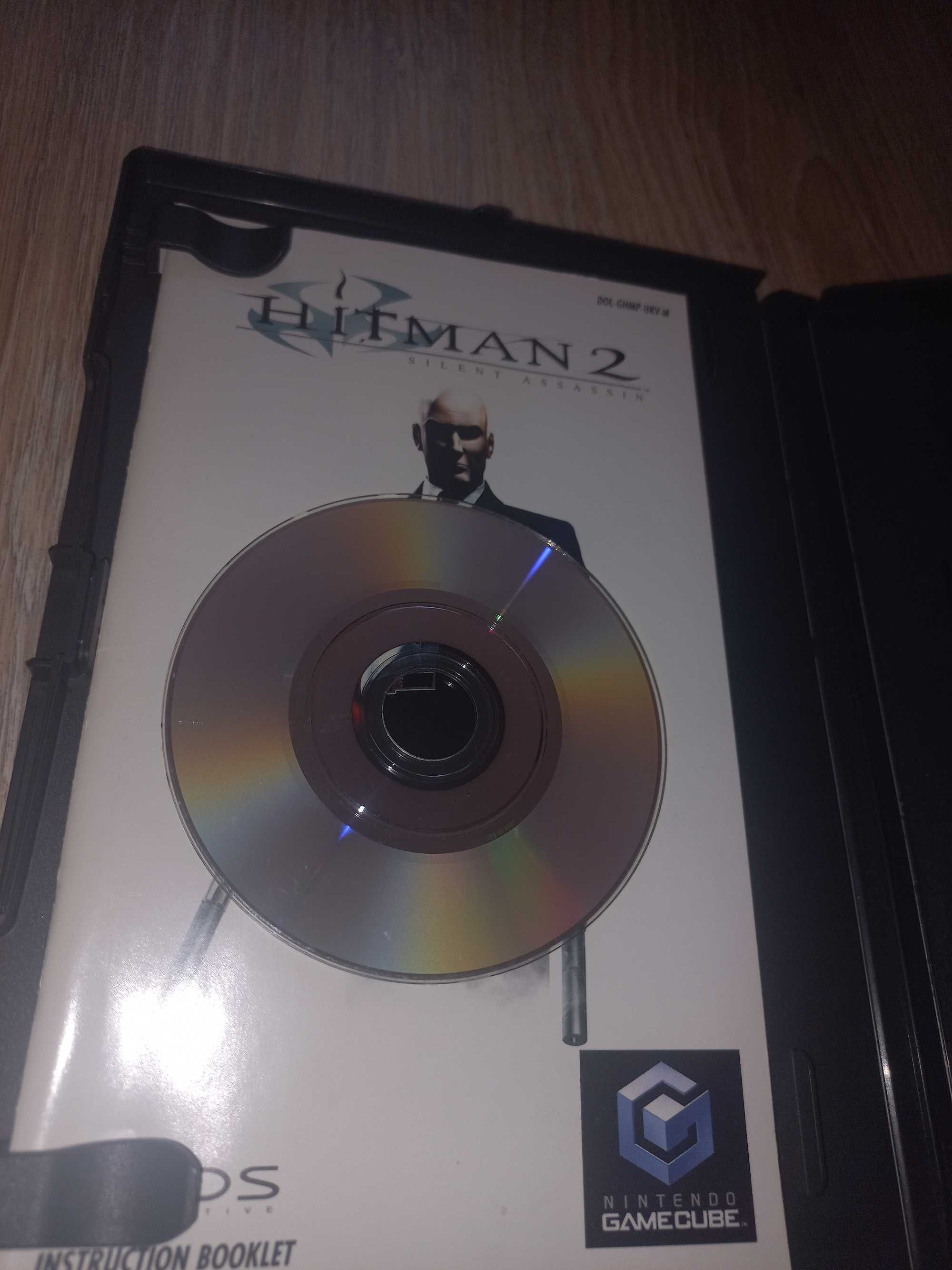 Hitman 2 Silent Assassin - Nintendo Gamecube - komplet - 3xa