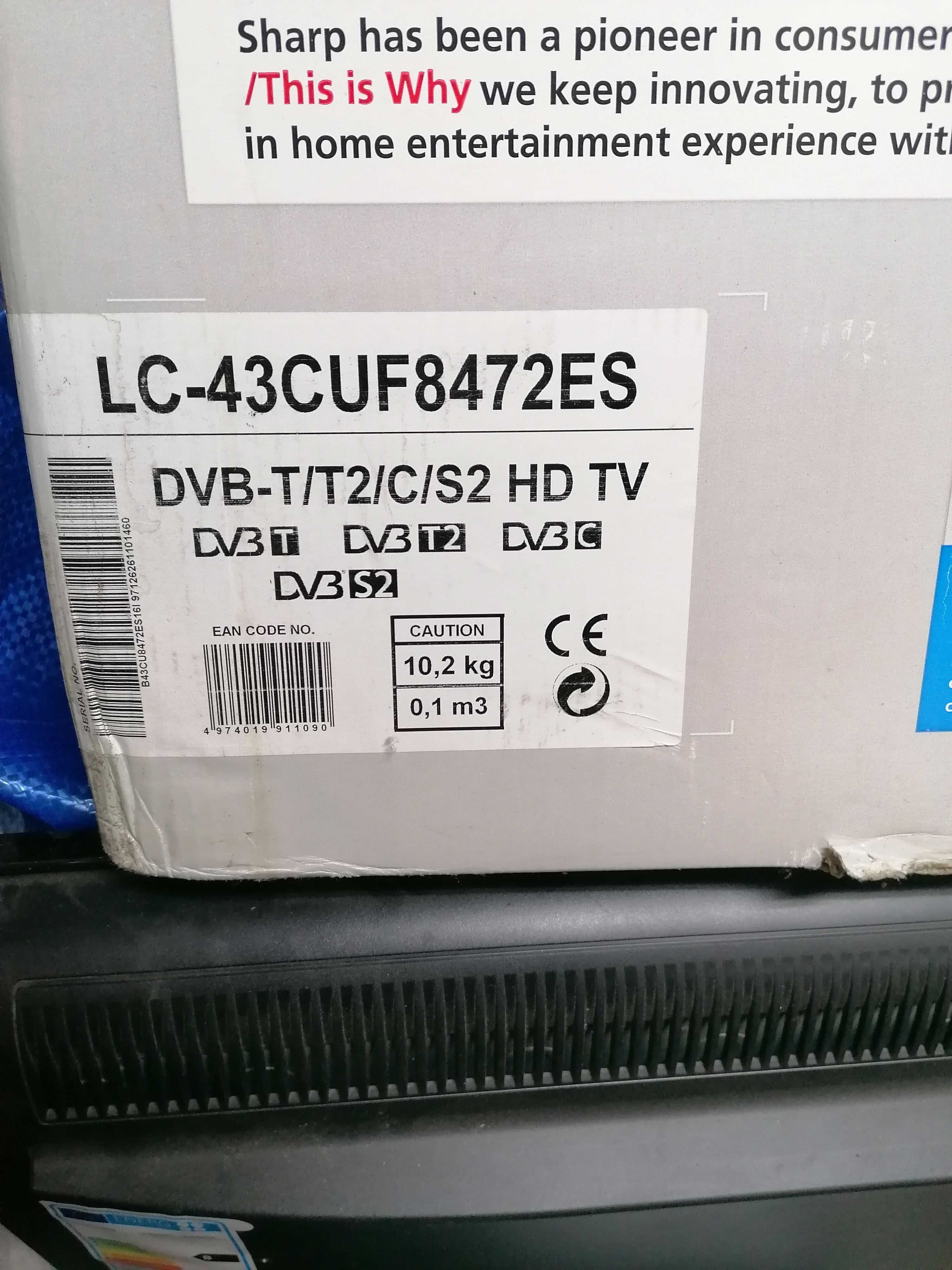 TV Sharp LC-43CUF8472ES