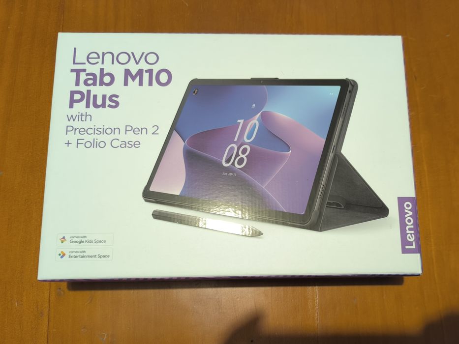 Lenovo Tab M10 Plus (3rd Gen) TB125FU + Capa e Caneta