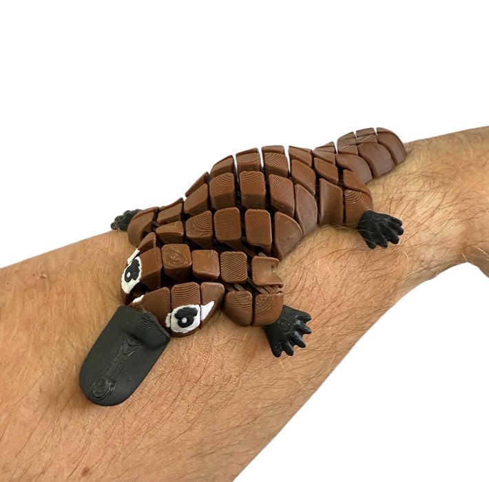 Ruchomy Dziobak 3D | Zabawka | Realistyczny | Antystresowy | Prezent