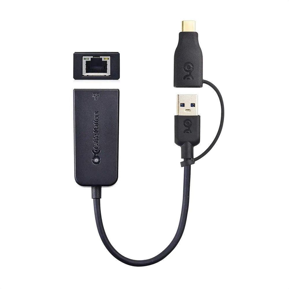 Cable Matters adapter USB do 2.5G Ethernet USB-C/A Thunderbolt 3 2,5Gb