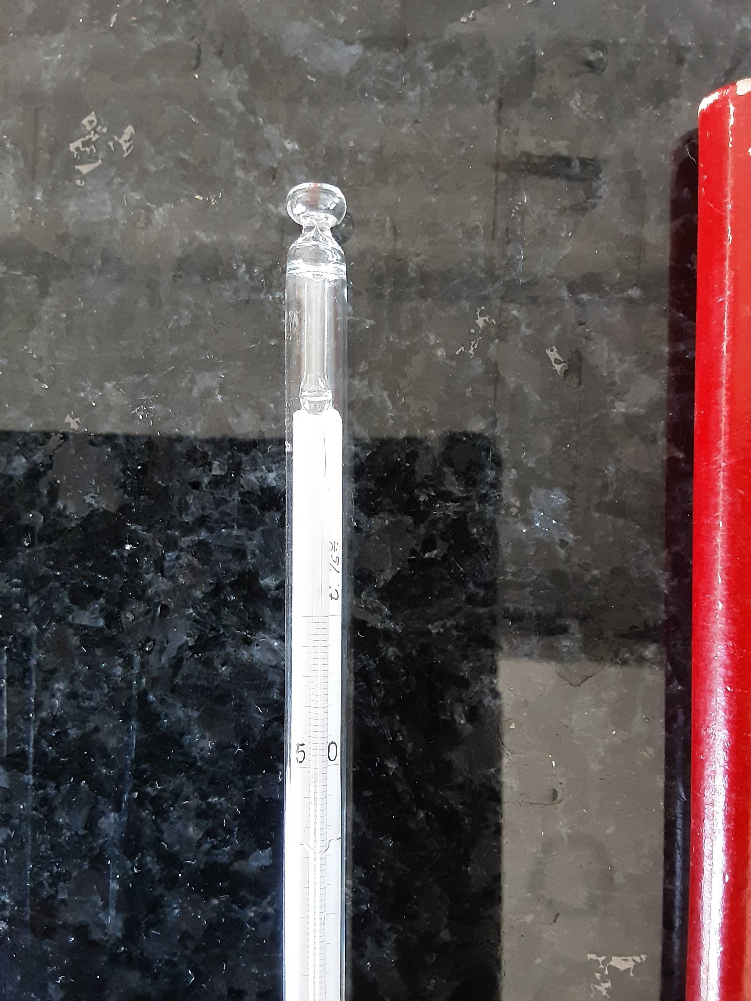 Termómetro Jenaer Normalglas Antigo/Vintage