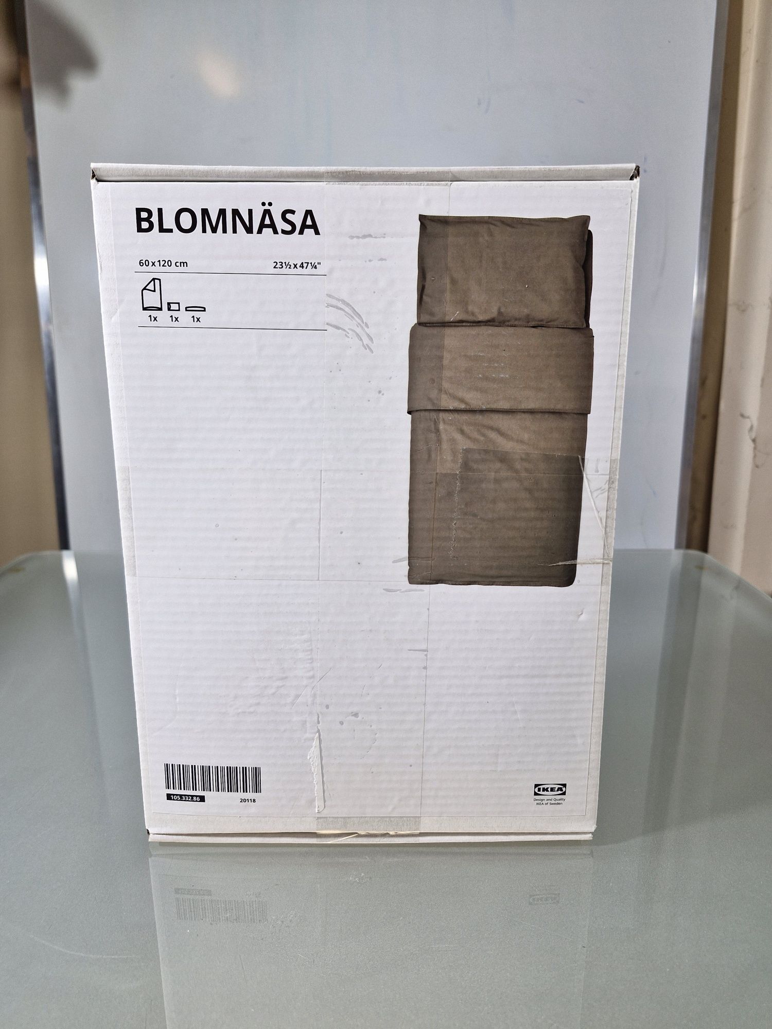 IKEA Blomnasa 3 el. Komplet Dziecięcej Pościeli 60x120