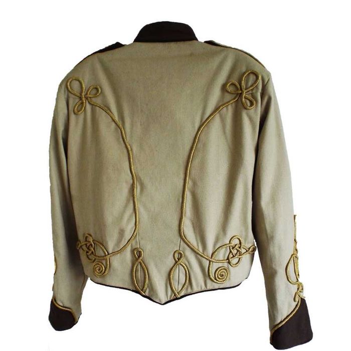 Куртка стім-панк, гусарський мундір доломан карнавальний костюм (L)