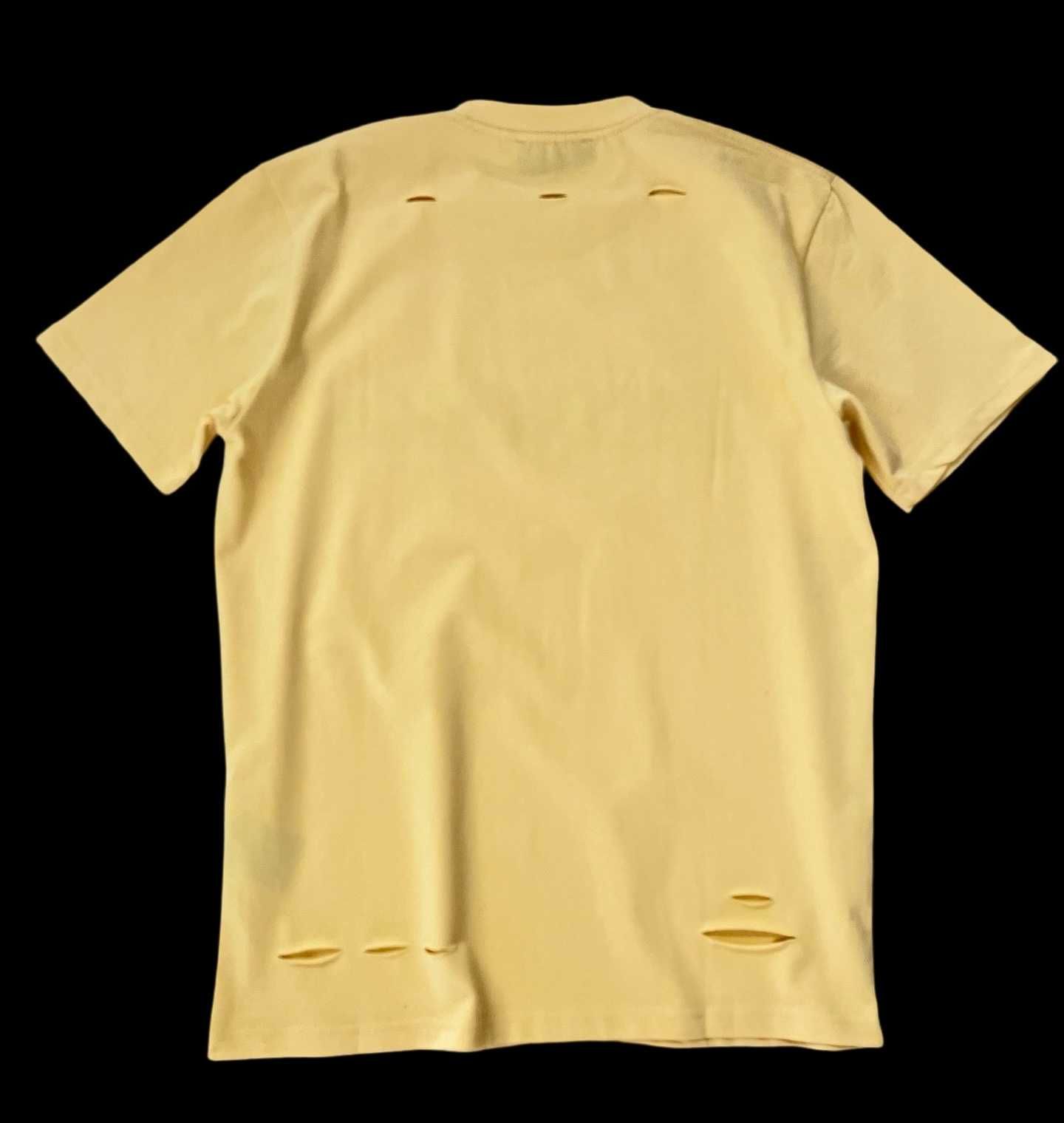 Balenciaga t shirt męski pocięty rozm M