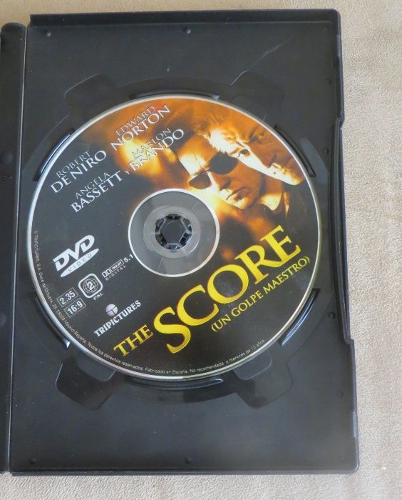 DVD The Score - Um Golpe Maestro- Original