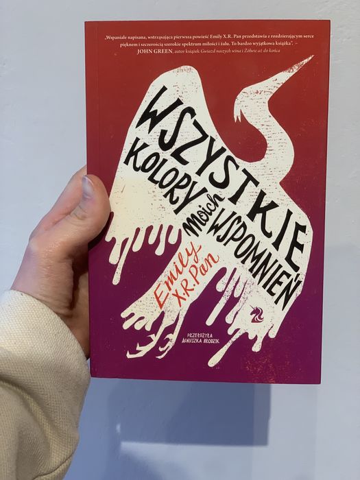 Książka „Wszystkie kolory moich wspomnień” E. Pan