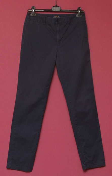 Polo Ralph Lauren рр 16 S-M брюки из хлопка и лайкры Garment Dyed