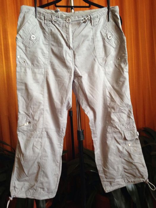 Bawełniane spodnie w rozm. 42