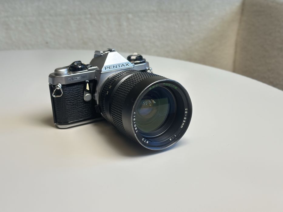Pentax ME Super 28-85mm f4 aparat analogowy tradycyjny
