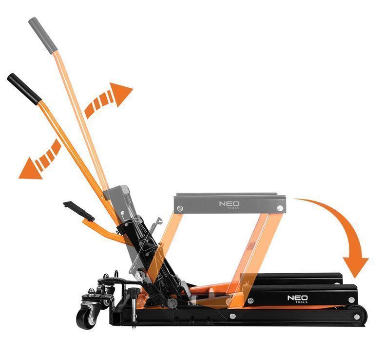 Mobilny Podnośnik Hydrauliczny Do Quadów I Motocykli. Udźwig 680 Kg